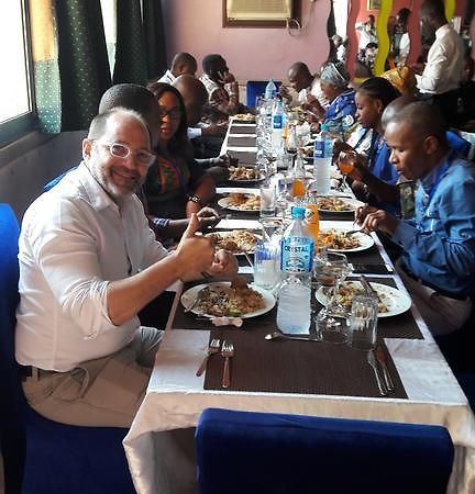 Zambezi Inn Hotel Conakry Exteriör bild